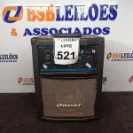 LOTE 521 - 01 CAIXA DE SOM AMPLIFICADA MARCA ONEAL C/AVARIAS. (NO ESTADO) ATENÇÃO! FAZER A VISITAÇÃO ANTES DE ARREMATAR, NÃO SABEMOS SE FUNCIONA. LEILÃO NÃO TEM GARANTIA E NEM DEVOLUÇÃO, SUJEITO A POSSÍVEIS AVARIAS VISÍVEIS/OCULTAS E/OU AUSÊNCIA DE COMPONENTES.