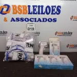LOTE 019 - 10 MÁSCARAS DE PROTEÇÃO E 04 TERMÔMETROS INFRAVERMELHO. (NO ESTADO) ATENÇÃO! FAZER A VISITAÇÃO ANTES DE ARREMATAR, NÃO SABEMOS SE FUNCIONA. LEILÃO NÃO TEM GARANTIA E NEM DEVOLUÇÃO, SUJEITO A POSSÍVEIS AVARIAS VISÍVEIS/OCULTAS E/OU AUSÊNCIA DE COMPONENTES.