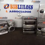 LOTE 426 - 04 APARELHOS DE SOM MARCAS E MODELOS DIVERSOS. (NO ESTADO) ATENÇÃO! FAZER A VISITAÇÃO ANTES DE ARREMATAR, NÃO SABEMOS SE FUNCIONA. LEILÃO NÃO TEM GARANTIA E NEM DEVOLUÇÃO, SUJEITO A POSSÍVEIS AVARIAS VISÍVEIS/OCULTAS E/OU AUSÊNCIA DE COMPONENTES.
