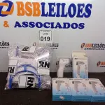 LOTE 019 - 10 MÁSCARAS DE PROTEÇÃO E 04 TERMÔMETROS INFRAVERMELHO. (NO ESTADO) ATENÇÃO! FAZER A VISITAÇÃO ANTES DE ARREMATAR, NÃO SABEMOS SE FUNCIONA. LEILÃO NÃO TEM GARANTIA E NEM DEVOLUÇÃO, SUJEITO A POSSÍVEIS AVARIAS VISÍVEIS/OCULTAS E/OU AUSÊNCIA DE COMPONENTES.