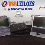LOTE 407 - 05 NOTEBOOK’S MARCAS E MODELOS DIVERSOS P/RETIRADA DE PEÇAS. (NO ESTADO) ATENÇÃO! FAZER A VISITAÇÃO ANTES DE ARREMATAR, NÃO SABEMOS SE FUNCIONA. LEILÃO NÃO TEM GARANTIA E NEM DEVOLUÇÃO, SUJEITO A POSSÍVEIS AVARIAS VISÍVEIS/OCULTAS E/OU AUSÊNCIA DE COMPONENTES.