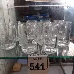 LOTE 541 - 10 CANECAS DE VIDRO. (NO ESTADO) ATENÇÃO! FAZER A VISITAÇÃO ANTES DE ARREMATAR, NÃO SABEMOS SE FUNCIONA. LEILÃO NÃO TEM GARANTIA E NEM DEVOLUÇÃO, SUJEITO A POSSÍVEIS AVARIAS VISÍVEIS/OCULTAS E/OU AUSÊNCIA DE COMPONENTES.