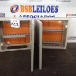 LOTE 511 - 02 QUADROS DE DISTRIBUIÇÃO ELÉTRICA DE FERRO. (NO ESTADO) ATENÇÃO! FAZER A VISITAÇÃO ANTES DE ARREMATAR, NÃO SABEMOS SE FUNCIONA. LEILÃO NÃO TEM GARANTIA E NEM DEVOLUÇÃO, SUJEITO A POSSÍVEIS AVARIAS VISÍVEIS/OCULTAS E/OU AUSÊNCIA DE COMPONENTES.