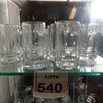 LOTE 540 - 10 CANECAS DE VIDRO. (NO ESTADO) ATENÇÃO! FAZER A VISITAÇÃO ANTES DE ARREMATAR, NÃO SABEMOS SE FUNCIONA. LEILÃO NÃO TEM GARANTIA E NEM DEVOLUÇÃO, SUJEITO A POSSÍVEIS AVARIAS VISÍVEIS/OCULTAS E/OU AUSÊNCIA DE COMPONENTES.