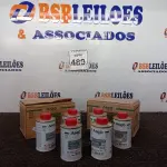 LOTE 489 - 02 CAIXAS COM 06 UNIDADES CADA DE CATALIZADOR VERNIZ PU. (NOVO) (NO ESTADO) ATENÇÃO! FAZER A VISITAÇÃO ANTES DE ARREMATAR, NÃO SABEMOS SE FUNCIONA. LEILÃO NÃO TEM GARANTIA E NEM DEVOLUÇÃO, SUJEITO A POSSÍVEIS AVARIAS VISÍVEIS/OCULTAS E/OU AUSÊNCIA DE COMPONENTES.