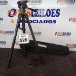 LOTE 526 - 01 TRIPÉ PARA CÂMERA TOMATE MTG-3016. (NO ESTADO) ATENÇÃO! FAZER A VISITAÇÃO ANTES DE ARREMATAR, NÃO SABEMOS SE FUNCIONA. LEILÃO NÃO TEM GARANTIA E NEM DEVOLUÇÃO, SUJEITO A POSSÍVEIS AVARIAS VISÍVEIS/OCULTAS E/OU AUSÊNCIA DE COMPONENTES.
