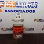 LOTE 018 - 01 LATA DE TINTA SUVINIL ESMALTE PREMIUM INTERIOR/EXTERIOR 3,6L NA COR MARROM. (NO ESTADO) ATENÇÃO! FAZER A VISITAÇÃO ANTES DE ARREMATAR, NÃO SABEMOS SE FUNCIONA. LEILÃO NÃO TEM GARANTIA E NEM DEVOLUÇÃO, SUJEITO A POSSÍVEIS AVARIAS VISÍVEIS/OCULTAS E/OU AUSÊNCIA DE COMPONENTES.