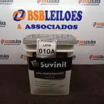 LOTE 010 - 01 BALDE DE TINTA SUVINIL INTERIORES ACRÍLICO FOSCO 18L NA COR FOSCO BRANCO. VENCIMENTO 10/2027 (NOVO)(NO ESTADO) ATENÇÃO! FAZER A VISITAÇÃO ANTES DE ARREMATAR, NÃO SABEMOS SE FUNCIONA. LEILÃO NÃO TEM GARANTIA E NEM DEVOLUÇÃO, SUJEITO A POSSÍVEIS AVARIAS VISÍVEIS/OCULTAS E/OU AUSÊNCIA DE COMPONENTES.