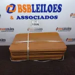 LOTE 150 - 10 TÁBUAS EMBALADAS SEM USO (NO ESTADO) ATENÇÃO! FAZER A VISITAÇÃO ANTES DE ARREMATAR, NÃO SABEMOS SE FUNCIONA. LEILÃO NÃO TEM GARANTIA E NEM DEVOLUÇÃO, SUJEITO A POSSÍVEIS AVARIAS VISÍVEIS/OCULTAS E/OU AUSÊNCIA DE COMPONENTES.