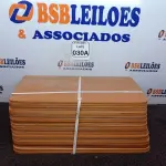 LOTE 030 - 10 TÁBUAS EMBALADAS SEM USO (NO ESTADO) ATENÇÃO! FAZER A VISITAÇÃO ANTES DE ARREMATAR, NÃO SABEMOS SE FUNCIONA. LEILÃO NÃO TEM GARANTIA E NEM DEVOLUÇÃO, SUJEITO A POSSÍVEIS AVARIAS VISÍVEIS/OCULTAS E/OU AUSÊNCIA DE COMPONENTES.
