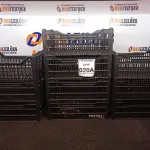 LOTE 020 - 10 CESTOS EM PLÁSTICO. (NO ESTADO) ATENÇÃO! FAZER A VISITAÇÃO ANTES DE ARREMATAR, NÃO SABEMOS SE FUNCIONA. LEILÃO NÃO TEM GARANTIA E NEM DEVOLUÇÃO, SUJEITO A POSSÍVEIS AVARIAS VISÍVEIS/OCULTAS E/OU AUSÊNCIA DE COMPONENTES.