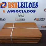 LOTE 210 - 10 TÁBUAS EMBALADAS SEM USO (NO ESTADO) ATENÇÃO! FAZER A VISITAÇÃO ANTES DE ARREMATAR, NÃO SABEMOS SE FUNCIONA. LEILÃO NÃO TEM GARANTIA E NEM DEVOLUÇÃO, SUJEITO A POSSÍVEIS AVARIAS VISÍVEIS/OCULTAS E/OU AUSÊNCIA DE COMPONENTES.