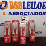 LOTE 212 - 04 MICROFONES SEMI PROFISSIONAL. (NO ESTADO) ATENÇÃO! FAZER A VISITAÇÃO ANTES DE ARREMATAR, NÃO SABEMOS SE FUNCIONA. LEILÃO NÃO TEM GARANTIA E NEM DEVOLUÇÃO, SUJEITO A POSSÍVEIS AVARIAS VISÍVEIS/OCULTAS E/OU AUSÊNCIA DE COMPONENTES.
