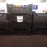 LOTE 110 - 10 CESTOS EM PLÁSTICO. (NO ESTADO) ATENÇÃO! FAZER A VISITAÇÃO ANTES DE ARREMATAR, NÃO SABEMOS SE FUNCIONA. LEILÃO NÃO TEM GARANTIA E NEM DEVOLUÇÃO, SUJEITO A POSSÍVEIS AVARIAS VISÍVEIS/OCULTAS E/OU AUSÊNCIA DE COMPONENTES.
