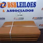 LOTE 210 - 10 TÁBUAS EMBALADAS SEM USO (NO ESTADO) ATENÇÃO! FAZER A VISITAÇÃO ANTES DE ARREMATAR, NÃO SABEMOS SE FUNCIONA. LEILÃO NÃO TEM GARANTIA E NEM DEVOLUÇÃO, SUJEITO A POSSÍVEIS AVARIAS VISÍVEIS/OCULTAS E/OU AUSÊNCIA DE COMPONENTES.