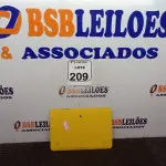 LOTE 209 - 01 TABLET AMARELO MARCA POSITIVO   S/CARREGADOR. (NO ESTADO) ATENÇÃO! FAZER A VISITAÇÃO ANTES DE ARREMATAR, NÃO SABEMOS SE FUNCIONA. LEILÃO NÃO TEM GARANTIA E NEM DEVOLUÇÃO, SUJEITO A POSSÍVEIS AVARIAS VISÍVEIS/OCULTAS E/OU AUSÊNCIA DE COMPONENTES.