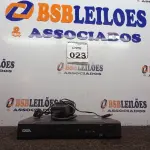 LOTE 023 - UM DVR 16 CANAIS MODELO GSE 1648OC MARCA GIGA COM CARREGADOR. (NO ESTADO) ATENÇÃO! FAZER A VISITAÇÃO ANTES DE ARREMATAR, NÃO SABEMOS SE FUNCIONA. LEILÃO NÃO TEM GARANTIA E NEM DEVOLUÇÃO, SUJEITO A POSSÍVEIS AVARIAS VISÍVEIS/OCULTAS E/OU AUSÊNCIA DE COMPONENTES.