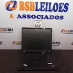 LOTE 107 - 01 NOTEBOOK MARCA LENOVO MODELO TYPE0657 SEM FONTE. (NO ESTADO) ATENÇÃO! FAZER A VISITAÇÃO ANTES DE ARREMATAR, NÃO SABEMOS SE FUNCIONA. LEILÃO NÃO TEM GARANTIA E NEM DEVOLUÇÃO, SUJEITO A POSSÍVEIS AVARIAS VISÍVEIS/OCULTAS E/OU AUSÊNCIA DE COMPONENTES.