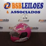 LOTE 079 - 01 CHAPINHA, 01 MÁQUINA PARA CORTAR CABELO E 01 CAPACETE FEMININO PARA MOTO. (NO ESTADO) ATENÇÃO! FAZER A VISITAÇÃO ANTES DE ARREMATAR, NÃO SABEMOS SE FUNCIONA. LEILÃO NÃO TEM GARANTIA E NEM DEVOLUÇÃO, SUJEITO A POSSÍVEIS AVARIAS VISÍVEIS/OCULTAS E/OU AUSÊNCIA DE COMPONENTES.