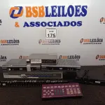 LOTE 175 - 01 LOTE COM ELETRÔNICOS DIVERSOS. (NO ESTADO) ATENÇÃO! FAZER A VISITAÇÃO ANTES DE ARREMATAR, NÃO SABEMOS SE FUNCIONA. LEILÃO NÃO TEM GARANTIA E NEM DEVOLUÇÃO, SUJEITO A POSSÍVEIS AVARIAS VISÍVEIS/OCULTAS E/OU AUSÊNCIA DE COMPONENTES.
