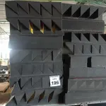 LOTE 196 - 30 PLACAS DE ESPUMA PARA PROTEÇÃO ACÚSTICA. (NO ESTADO) ATENÇÃO! FAZER A VISITAÇÃO ANTES DE ARREMATAR, NÃO SABEMOS SE FUNCIONA. LEILÃO NÃO TEM GARANTIA E NEM DEVOLUÇÃO, SUJEITO A POSSÍVEIS AVARIAS VISÍVEIS/OCULTAS E/OU AUSÊNCIA DE COMPONENTES.