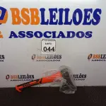 LOTE 044 - 01 MACHADO DESIGN ECONÔMICO DE 800G COM CABO EMBORRACHADO NA COR LARANJA\PRETO. (NO ESTADO) ATENÇÃO! FAZER A VISITAÇÃO ANTES DE ARREMATAR, NÃO SABEMOS SE FUNCIONA. LEILÃO NÃO TEM GARANTIA E NEM DEVOLUÇÃO, SUJEITO A POSSÍVEIS AVARIAS VISÍVEIS/OCULTAS E/OU AUSÊNCIA DE COMPONENTES.