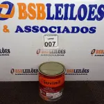 LOTE 007 - 01 LATA DE TINTA ESMALTE PARA MADEIRAS E METAIS INTERIOR\EXTERIOR 3,6L BRIL COLORADO MARCA SUVINIL. (NOVO) (NO ESTADO) ATENÇÃO! FAZER A VISITAÇÃO ANTES DE ARREMATAR, NÃO SABEMOS SE FUNCIONA. LEILÃO NÃO TEM GARANTIA E NEM DEVOLUÇÃO, SUJEITO A POSSÍVEIS AVARIAS VISÍVEIS/OCULTAS E/OU AUSÊNCIA DE COMPONENTES.