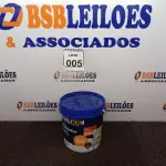 LOTE 005 - 01 GALÃO DE TINTA PARA INTERIOR 3,6L COR AREIA MARCA QUALITEX. (NOVO) (NO ESTADO) ATENÇÃO! FAZER A VISITAÇÃO ANTES DE ARREMATAR, NÃO SABEMOS SE FUNCIONA. LEILÃO NÃO TEM GARANTIA E NEM DEVOLUÇÃO, SUJEITO A POSSÍVEIS AVARIAS VISÍVEIS/OCULTAS E/OU AUSÊNCIA DE COMPONENTES.