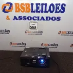 LOTE 098 - 01 PROJETOR MS510+QISDA MARCA BENQ. (NO ESTADO) ATENÇÃO! FAZER A VISITAÇÃO ANTES DE ARREMATAR, NÃO SABEMOS SE FUNCIONA. LEILÃO NÃO TEM GARANTIA E NEM DEVOLUÇÃO, SUJEITO A POSSÍVEIS AVARIAS VISÍVEIS/OCULTAS E/OU AUSÊNCIA DE COMPONENTES.