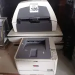 LOTE 126 - 03 SCANNER’S MARCA KODAK E 01 IMPRESSORA MARCA OK. (NO ESTADO) ATENÇÃO! FAZER A VISITAÇÃO ANTES DE ARREMATAR, NÃO SABEMOS SE FUNCIONA. LEILÃO NÃO TEM GARANTIA E NEM DEVOLUÇÃO, SUJEITO A POSSÍVEIS AVARIAS VISÍVEIS/OCULTAS E/OU AUSÊNCIA DE COMPONENTES.