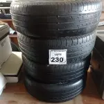 LOTE 230 - 04 PNEUS 1856515 MEIA VIDA. (NO ESTADO) ATENÇÃO! FAZER A VISITAÇÃO ANTES DE ARREMATAR, NÃO SABEMOS SE FUNCIONA. LEILÃO NÃO TEM GARANTIA E NEM DEVOLUÇÃO, SUJEITO A POSSÍVEIS AVARIAS VISÍVEIS/OCULTAS E/OU AUSÊNCIA DE COMPONENTES.