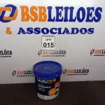 LOTE 015 - 01 GALÃO DE TINTA PARA INTERIOR 3,6L COR AREIA MARCA QUALITEX. (NOVO) (NO ESTADO) ATENÇÃO! FAZER A VISITAÇÃO ANTES DE ARREMATAR, NÃO SABEMOS SE FUNCIONA. LEILÃO NÃO TEM GARANTIA E NEM DEVOLUÇÃO, SUJEITO A POSSÍVEIS AVARIAS VISÍVEIS/OCULTAS E/OU AUSÊNCIA DE COMPONENTES.