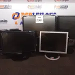 LOTE 141 - 05 MONITORES LCD COM AVARIAS MARCAS E MODELOS DIVERSOS. (NO ESTADO) ATENÇÃO! FAZER A VISITAÇÃO ANTES DE ARREMATAR, NÃO SABEMOS SE FUNCIONA. LEILÃO NÃO TEM GARANTIA E NEM DEVOLUÇÃO, SUJEITO A POSSÍVEIS AVARIAS VISÍVEIS/OCULTAS E/OU AUSÊNCIA DE COMPONENTES.