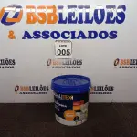LOTE 005 - 01 GALÃO DE TINTA PARA INTERIOR 3,6L COR AREIA MARCA QUALITEX. (NOVO) (NO ESTADO) ATENÇÃO! FAZER A VISITAÇÃO ANTES DE ARREMATAR, NÃO SABEMOS SE FUNCIONA. LEILÃO NÃO TEM GARANTIA E NEM DEVOLUÇÃO, SUJEITO A POSSÍVEIS AVARIAS VISÍVEIS/OCULTAS E/OU AUSÊNCIA DE COMPONENTES.