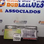 LOTE 103 - 01 JOGO DE SOQUETES SET52PCS. (NOVO) (NO ESTADO) ATENÇÃO! FAZER A VISITAÇÃO ANTES DE ARREMATAR, NÃO SABEMOS SE FUNCIONA. LEILÃO NÃO TEM GARANTIA E NEM DEVOLUÇÃO, SUJEITO A POSSÍVEIS AVARIAS VISÍVEIS/OCULTAS E/OU AUSÊNCIA DE COMPONENTES.