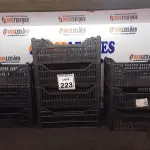 LOTE 223 - 10 CESTOS ORGANIZADORES EM PLÁSTICO. (NO ESTADO) ATENÇÃO! FAZER A VISITAÇÃO ANTES DE ARREMATAR, NÃO SABEMOS SE FUNCIONA. LEILÃO NÃO TEM GARANTIA E NEM DEVOLUÇÃO, SUJEITO A POSSÍVEIS AVARIAS VISÍVEIS/OCULTAS E/OU AUSÊNCIA DE COMPONENTES.