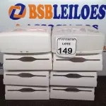 LOTE 149 - 09 DISPENSES PARA PAPEL MARCA GRAN. (NO ESTADO) ATENÇÃO! FAZER A VISITAÇÃO ANTES DE ARREMATAR, NÃO SABEMOS SE FUNCIONA. LEILÃO NÃO TEM GARANTIA E NEM DEVOLUÇÃO, SUJEITO A POSSÍVEIS AVARIAS VISÍVEIS/OCULTAS E/OU AUSÊNCIA DE COMPONENTES.