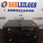 LOTE 194 - 01 TOCA FITAS 02 TAPES E 01 TOCA CD’S MARCA GRADIENTE. (NO ESTADO) ATENÇÃO! FAZER A VISITAÇÃO ANTES DE ARREMATAR, NÃO SABEMOS SE FUNCIONA. LEILÃO NÃO TEM GARANTIA E NEM DEVOLUÇÃO, SUJEITO A POSSÍVEIS AVARIAS VISÍVEIS/OCULTAS E/OU AUSÊNCIA DE COMPONENTES.