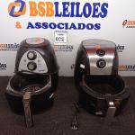 LOTE 092 - 02 AIR FRYER COM AVARIAS. (NO ESTADO) ATENÇÃO! FAZER A VISITAÇÃO ANTES DE ARREMATAR, NÃO SABEMOS SE FUNCIONA. LEILÃO NÃO TEM GARANTIA E NEM DEVOLUÇÃO, SUJEITO A POSSÍVEIS AVARIAS VISÍVEIS/OCULTAS E/OU AUSÊNCIA DE COMPONENTES.
