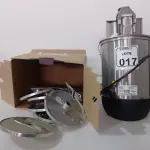 LOTE 017 - 01 PROCESSADOR DE ALIMENTOS EM INOX SKYMSEN PA-7. (NO ESTADO) ATENÇÃO! FAZER A VISITAÇÃO ANTES DE ARREMATAR, NÃO SABEMOS SE FUNCIONA. LEILÃO NÃO TEM GARANTIA E NEM DEVOLUÇÃO, SUJEITO A POSSÍVEIS AVARIAS VISÍVEIS/OCULTAS E/OU AUSÊNCIA DE COMPONENTES.
