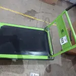 LOTE 022 - 01 CARRINHO PARA CARGA DOBRÁVEL 300KG. (NO ESTADO) ATENÇÃO! FAZER A VISITAÇÃO ANTES DE ARREMATAR, NÃO SABEMOS SE FUNCIONA. LEILÃO NÃO TEM GARANTIA E NEM DEVOLUÇÃO, SUJEITO A POSSÍVEIS AVARIAS VISÍVEIS/OCULTAS E/OU AUSÊNCIA DE COMPONENTES.