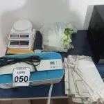 LOTE 050 - 01 IMPRESSORA HP DESKJET IN ADVANTAGE 3775 E 03 BALANÇAS DIGITAIS PARA COZINHA. (NO ESTADO) ATENÇÃO! FAZER A VISITAÇÃO ANTES DE ARREMATAR, NÃO SABEMOS SE FUNCIONA. LEILÃO NÃO TEM GARANTIA E NEM DEVOLUÇÃO, SUJEITO A POSSÍVEIS AVARIAS VISÍVEIS/OCULTAS E/OU AUSÊNCIA DE COMPONENTES.