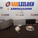 LOTE 035 - 04 CAIXAS DE SOM BASE PORTÁTIL.  (NO ESTADO) ATENÇÃO! FAZER A VISITAÇÃO ANTES DE ARREMATAR, NÃO SABEMOS SE FUNCIONA. LEILÃO NÃO TEM GARANTIA E NEM DEVOLUÇÃO, SUJEITO A POSSÍVEIS AVARIAS VISÍVEIS/OCULTAS E/OU AUSÊNCIA DE COMPONENTES.