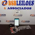 LOTE 067 - 01 TABLET MARCA SAMSUNG COM CARREGADOR, 01 PLACA MÃE E 09 MEMÓRIAS PRA SERVIDOR. (NO ESTADO) ATENÇÃO! FAZER A VISITAÇÃO ANTES DE ARREMATAR, NÃO SABEMOS SE FUNCIONA. LEILÃO NÃO TEM GARANTIA E NEM DEVOLUÇÃO, SUJEITO A POSSÍVEIS AVARIAS VISÍVEIS/OCULTAS E/OU AUSÊNCIA DE COMPONENTES.
