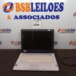 LOTE 034 - 01 NOTEBOOK SEM CARREGADOR MODELO PCG-7N2M MARCA SONY. (NO ESTADO) ATENÇÃO! FAZER A VISITAÇÃO ANTES DE ARREMATAR, NÃO SABEMOS SE FUNCIONA. LEILÃO NÃO TEM GARANTIA E NEM DEVOLUÇÃO, SUJEITO A POSSÍVEIS AVARIAS VISÍVEIS/OCULTAS E/OU AUSÊNCIA DE COMPONENTES.