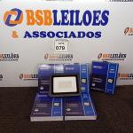 LOTE 079 - 05 REFLETORES DE LED AMBIENTE EXTERNO 100W CADA (NOVO). (NO ESTADO) ATENÇÃO! FAZER A VISITAÇÃO ANTES DE ARREMATAR, NÃO SABEMOS SE FUNCIONA. LEILÃO NÃO TEM GARANTIA E NEM DEVOLUÇÃO, SUJEITO A POSSÍVEIS AVARIAS VISÍVEIS/OCULTAS E/OU AUSÊNCIA DE COMPONENTES.