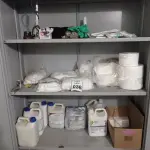 LOTE 038 - 01 LOTE COM MATERIAIS PARA LIMPEZA. (NO ESTADO) ATENÇÃO! FAZER A VISITAÇÃO ANTES DE ARREMATAR, NÃO SABEMOS SE FUNCIONA. LEILÃO NÃO TEM GARANTIA E NEM DEVOLUÇÃO, SUJEITO A POSSÍVEIS AVARIAS VISÍVEIS/OCULTAS E/OU AUSÊNCIA DE COMPONENTES.