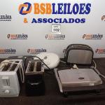 LOTE 102 - 03 SANDUICHEIRAS MARCAS E MODELOS DIVERSOS E 03 TORRADEIRAS. (NO ESTADO) ATENÇÃO! FAZER A VISITAÇÃO ANTES DE ARREMATAR, NÃO SABEMOS SE FUNCIONA. LEILÃO NÃO TEM GARANTIA E NEM DEVOLUÇÃO, SUJEITO A POSSÍVEIS AVARIAS VISÍVEIS/OCULTAS E/OU AUSÊNCIA DE COMPONENTES.