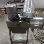 LOTE 005 - 01 DESPOLPADEIRA DE FRUTAS INOX MODELO MDP_500 ,500KG/HORA 03 CAVALOS MAX MACHINE.  (NO ESTADO) ATENÇÃO! FAZER A VISITAÇÃO ANTES DE ARREMATAR, NÃO SABEMOS SE FUNCIONA. LEILÃO NÃO TEM GARANTIA E NEM DEVOLUÇÃO, SUJEITO A POSSÍVEIS AVARIAS VISÍVEIS/OCULTAS E/OU AUSÊNCIA DE COMPONENTES.