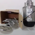 LOTE 017 - 01 PROCESSADOR DE ALIMENTOS EM INOX SKYMSEN PA-7. (NO ESTADO) ATENÇÃO! FAZER A VISITAÇÃO ANTES DE ARREMATAR, NÃO SABEMOS SE FUNCIONA. LEILÃO NÃO TEM GARANTIA E NEM DEVOLUÇÃO, SUJEITO A POSSÍVEIS AVARIAS VISÍVEIS/OCULTAS E/OU AUSÊNCIA DE COMPONENTES.